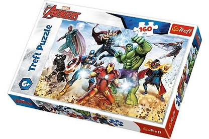 Trefl 15368 - Avengers - Bosszúállók - Készen a világ megmentésére - 160 db-os puzzle