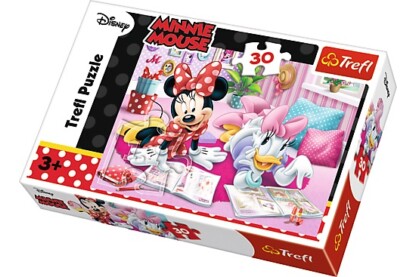 Trefl 18217 - Minnie Mouse - Legjobb barátok - 30 db-os puzzle