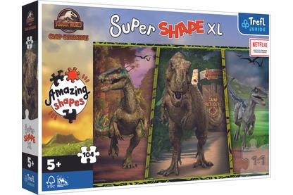 Trefl Super Shape XL 104 db-os puzzle - Jurassic World (50020)