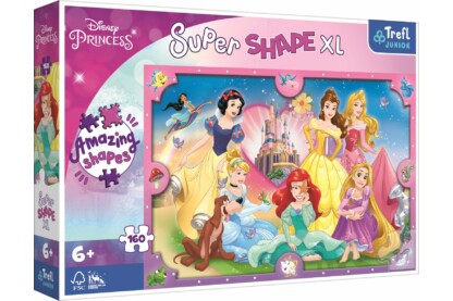 Trefl Super Shape XL 160 db-os puzzle - Disney Princess (50025)