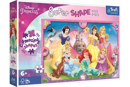 Trefl Super Shape XL 160 db-os puzzle - Disney Princess (50025)