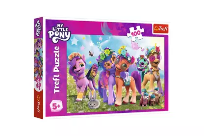 Trefl 16463 - My Little Pony - Mókás pónik - 100 db-os puzzle