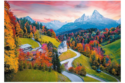 Trefl 10703 - Wanderlust - Alpine Idyll, Bavaria, Germany - 1000 db-os UFT Prime puzzle