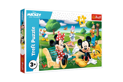 Trefl 24 db-os Maxi puzzle - Mickey egér és barátai (14344)