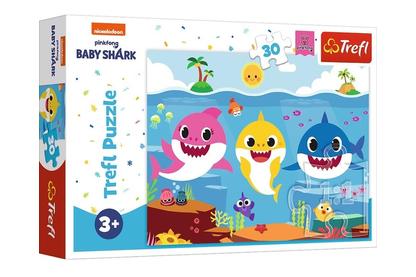 Trefl 30 db-os puzzle - Baby Shark - A tengerpaton (18284)