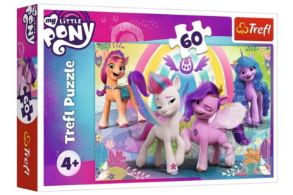 Trefl 17369 - My Little Pony - Varázslatos pónik - 60 db-os puzzle