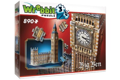 Wrebbit 02002 - Big Ben - 890 db-os 3D puzzle