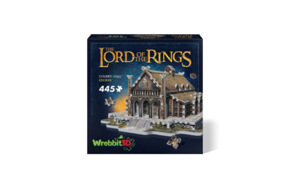 Wrebbit 01016 - A Gyűrűk Ura - Golden Hall - Edoras - 445 db-os 3D puzzle