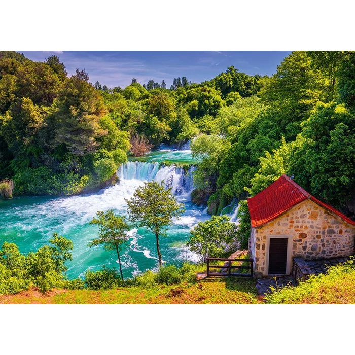 Alipson 50020 - Cascades de Krka, Croatie - 1000 db-os puzzle