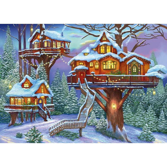 Alipson 50003 - Winter Treehouse - 500 db-os puzzle