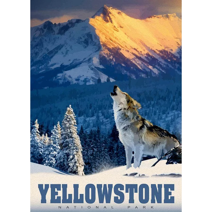 Alipson 50008 - Yellowstone Wolf - 500 db-os puzzle