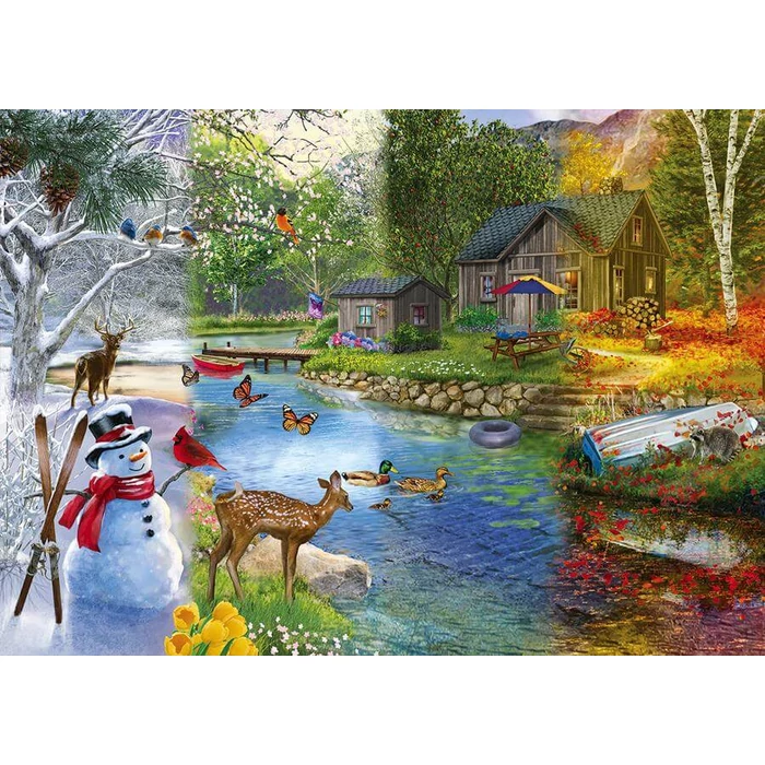 Alipson 50028 - Season Transitions - 1000 db-os puzzle