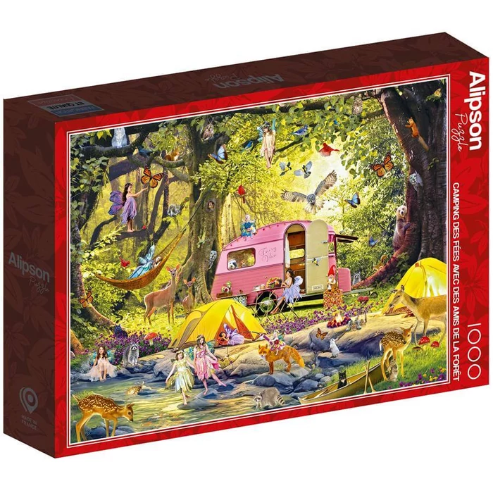 Alipson 50050 - Fairy Campsite with Friends of the Forest - 1000 db-os puzzle