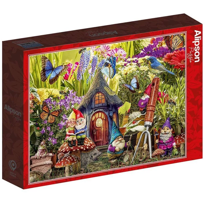 Alipson 50051 - The Gnome Garden - 1000 db-os puzzle