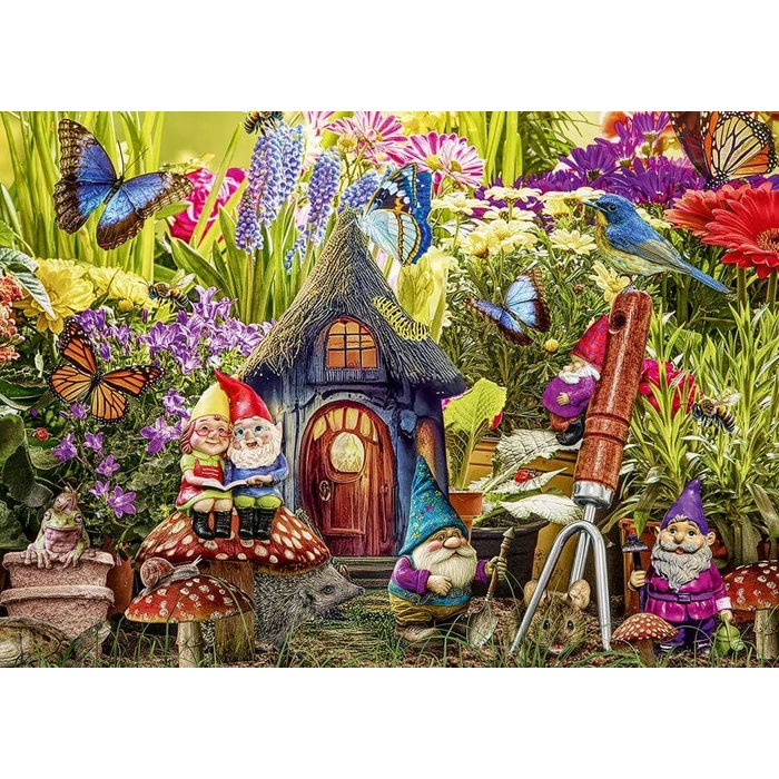 Alipson 50051 - The Gnome Garden - 1000 db-os puzzle