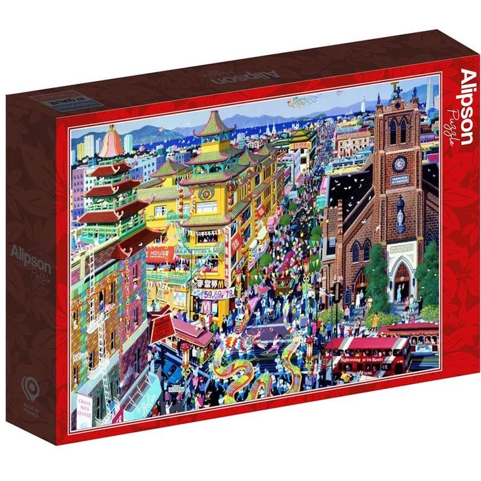 Alipson 50151 - San Francisco - China Town - 1000 db-os puzzle