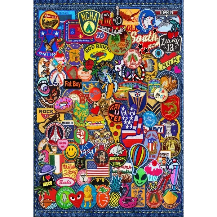 Alipson 50153 - Patch Crazy - 1000 db-os puzzle