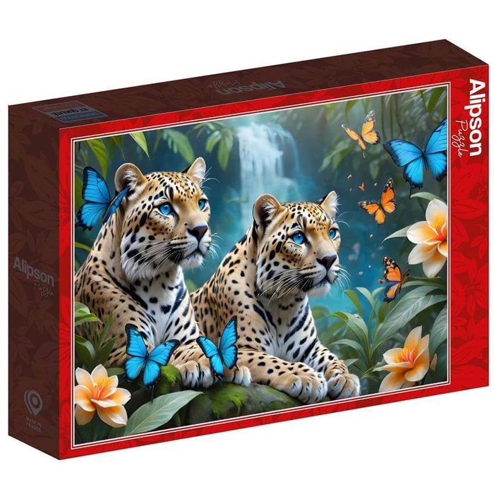Alipson 50163 - Two Leopards - 1000 db-os puzzle