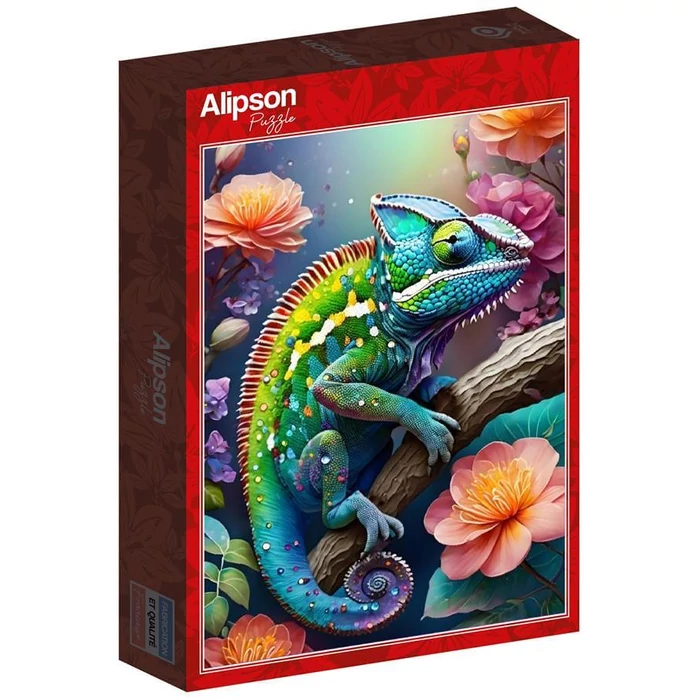 Alipson 50173 - Colourful Chameleon - 500 db-os puzzle