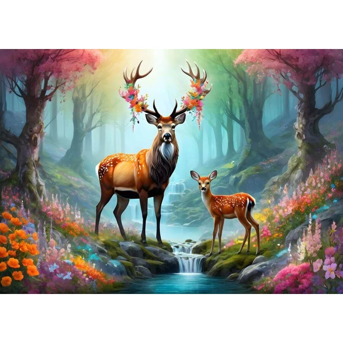Alipson 50175 - Cerf Majestueux - 500 db-os puzzle