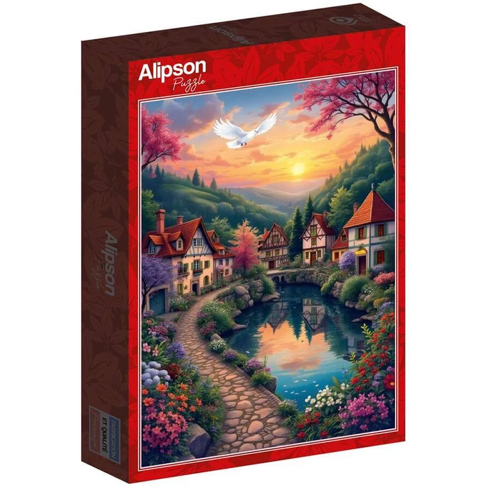 Alipson 50178 - The Village by the Lake - 500 db-os puzzle
