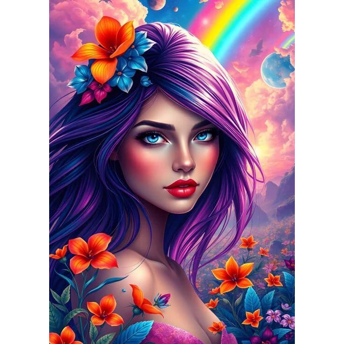Alipson 50215 - Rainbow Girl - 500 db-os puzzle