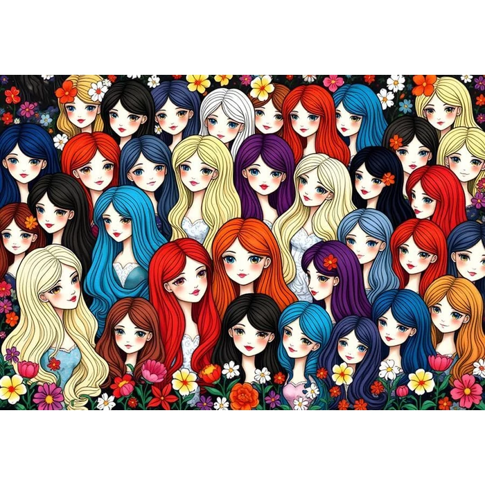 Alipson 50233 - Ladies of the Secret Garden - 1000 db-os puzzle