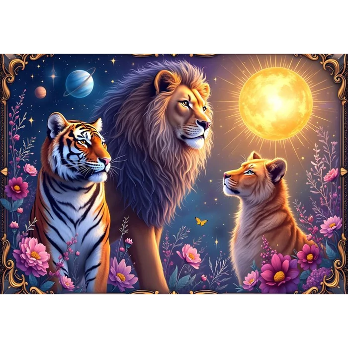 Alipson 50240 - Feline Cosmos - 1000 db-os puzzle