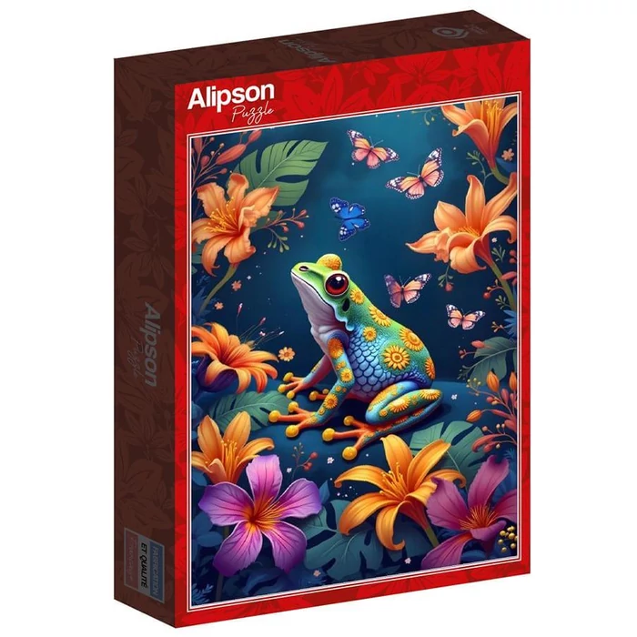 Alipson 50252 - The Frog and the Butterfly Ball - 1000 db-os puzzle