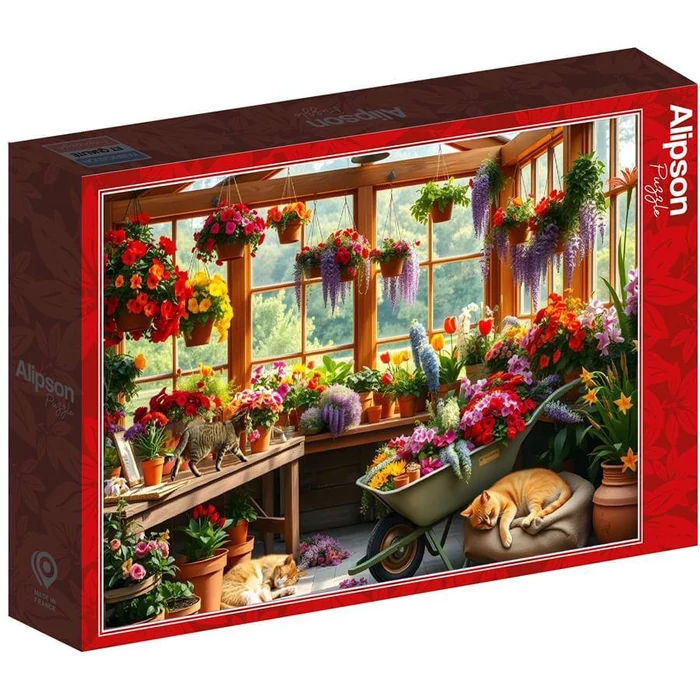 Alipson 50256 - Nap in the Greenhouse - 1000 db-os puzzle