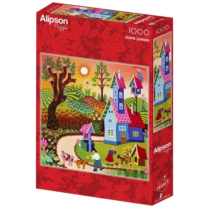 Alipson 50258 - Poppie Garden - 1000 db-os puzzle