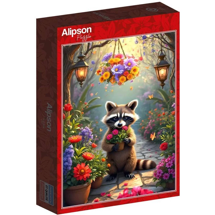 Alipson 50262 - Raccoon's Secret Garden - 500 db-os puzzle
