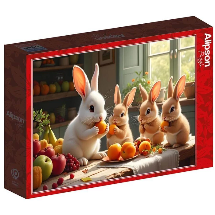 Alipson 50264 - The Little Rabbits' Feast - 1000 db-os puzzle