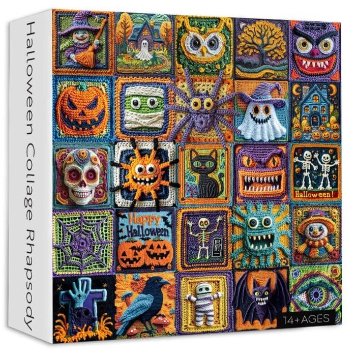 Bboldin PT-239 - Halloween Collage Rhapsody - 1000 db-os puzzle