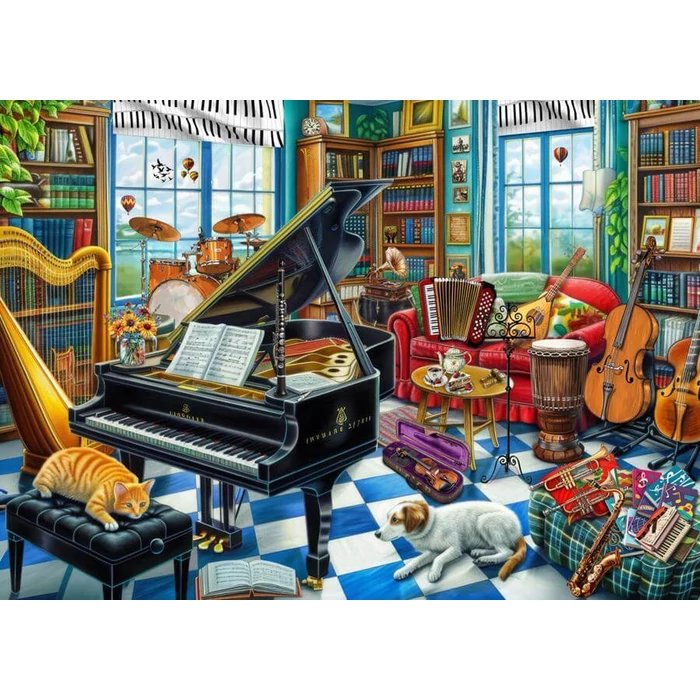 Bboldin Z-1470 - Music Room - 1000 db-os puzzle