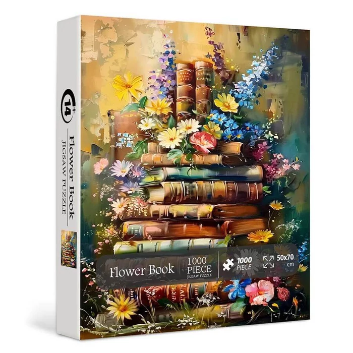 Bboldin Z-1574 - Flower Book - 1000 db-os puzzle