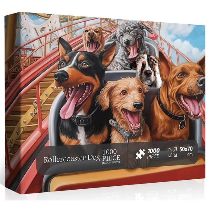 Bboldin Z-342 - Rollercoaster Dog - 1000 db-os puzzle