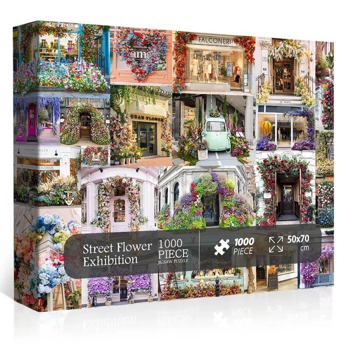 Bboldin Z-360 - Street Flower Exhibition - 1000 db-os puzzle