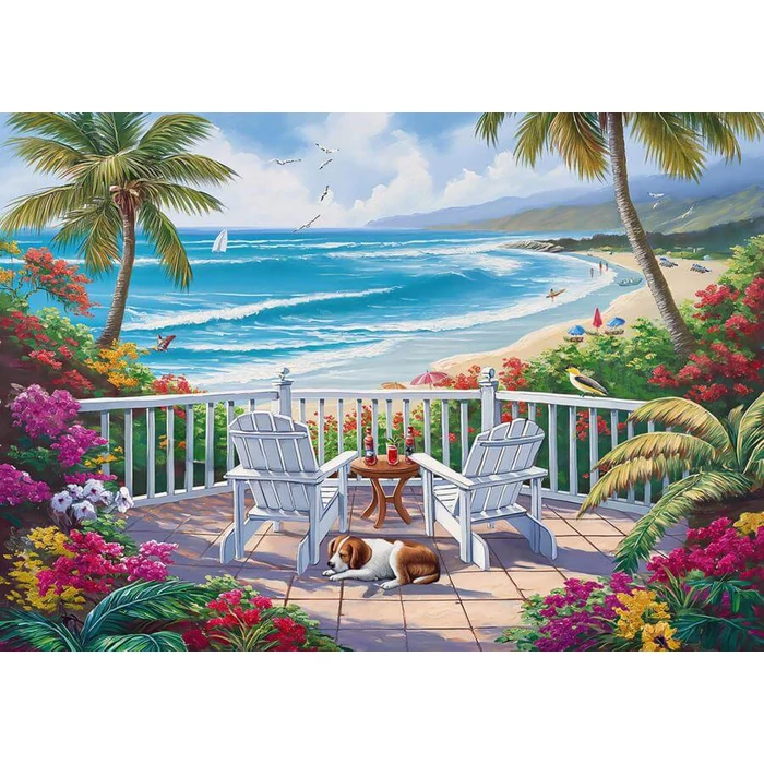 Bboldin Z-402 - Lounger Garden - 1000 db-os puzzle