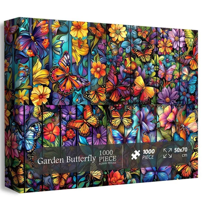 Bboldin Z-514 - Garden Butterfly - 1000 db-os puzzle