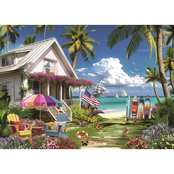 Bboldin Z-566 - Coastal Tranquility - 1000 db-os puzzle