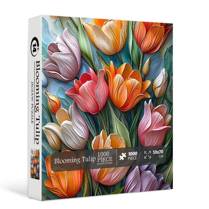 Bboldin Z-671 - Blooming Tulip - 1000 db-os puzzle