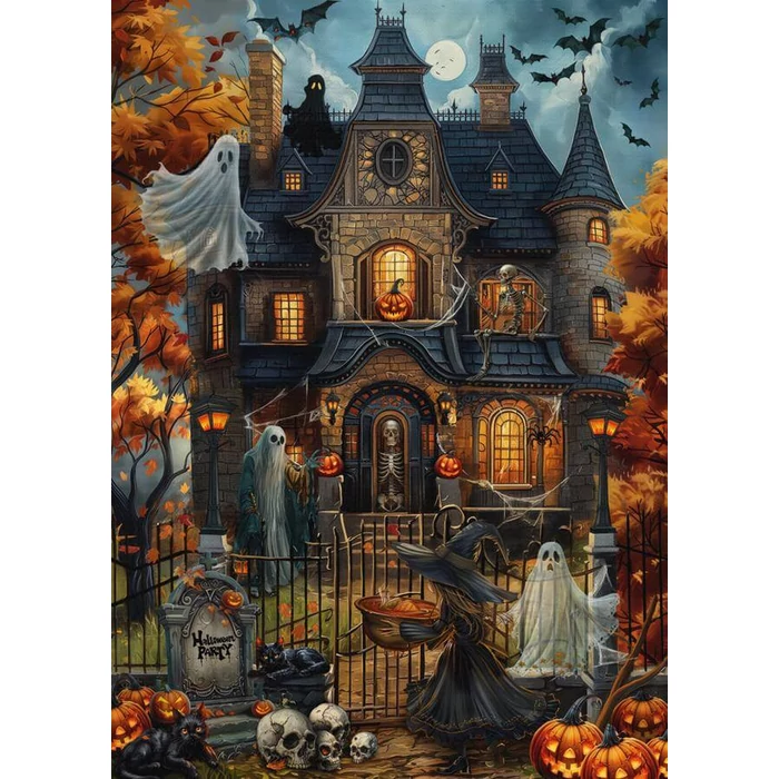 Bboldin Z-759 - Haunted House Party - 1000 db-os puzzle