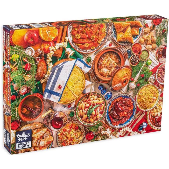 Black Sea  BS32204 - Dinner table for Christmas Eve - 1000 db-os Premium puzzle