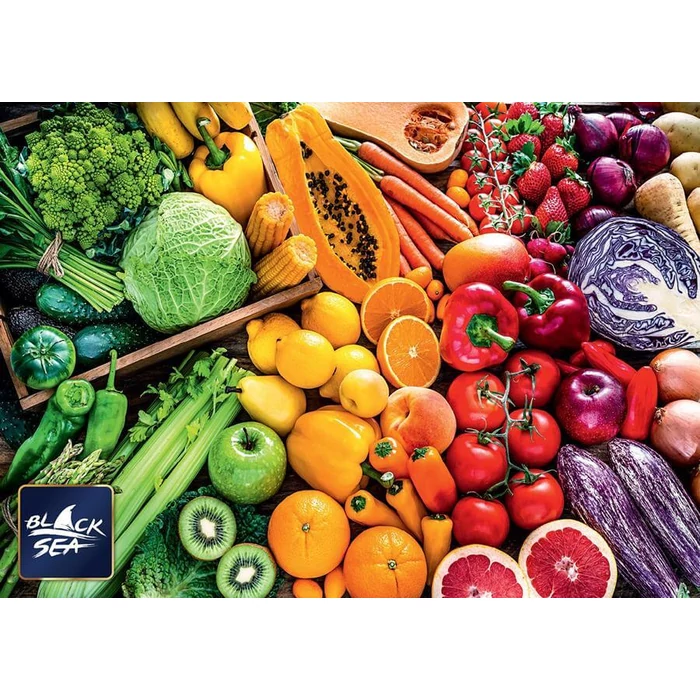 Black Sea  BS72107 - Nature's Colourful Gifts - 1000 db-os puzzle