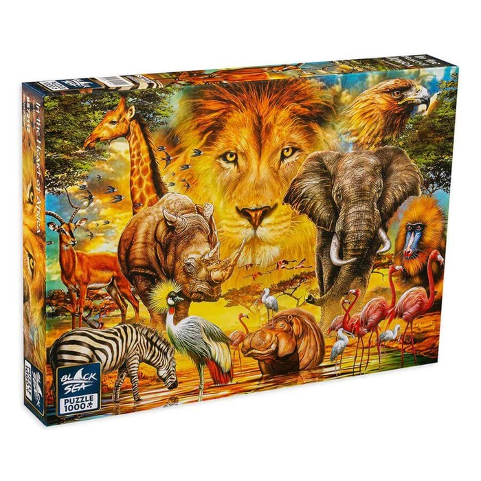 Black Sea  BS72112 - In the heart of Africa - 1000 db-os puzzle
