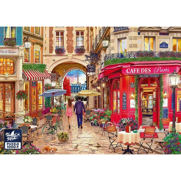 Black Sea  BS72216 - In the Heart of Paris - 1000 db-os Premium puzzle