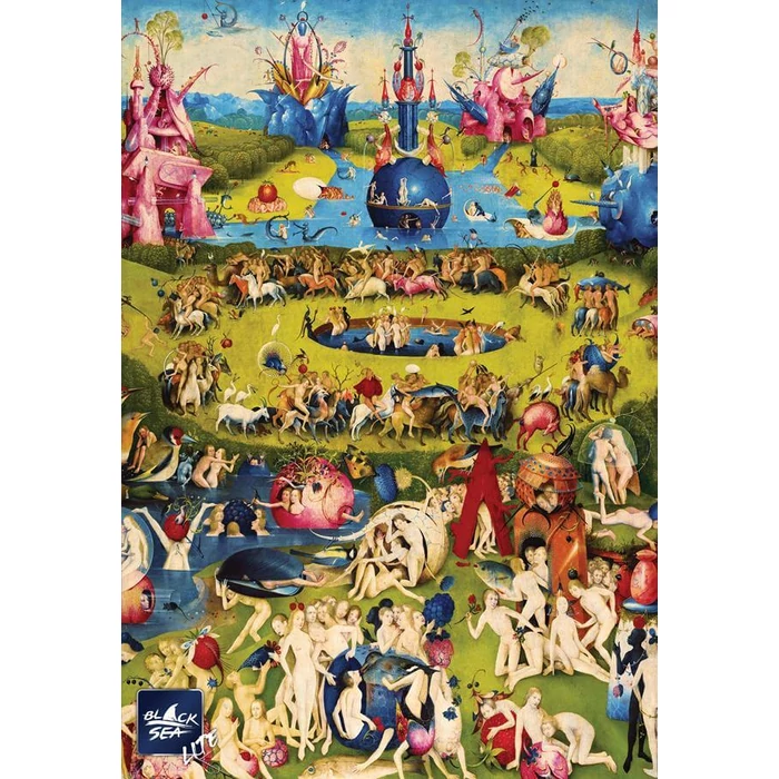 Black Sea  BS82102 - The Garden of Earthly Delights - 1000 db-os puzzle