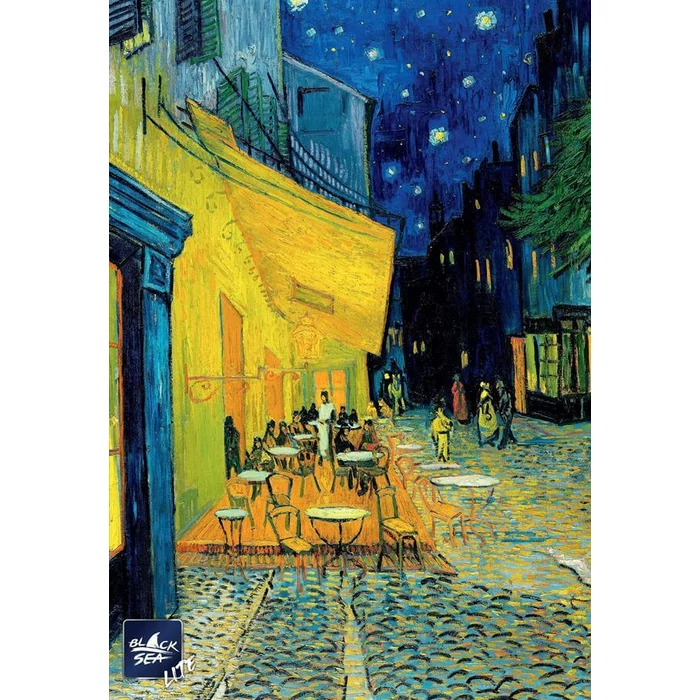 Black Sea  BS82104 - Café Terrace at Night - 1000 db-os puzzle