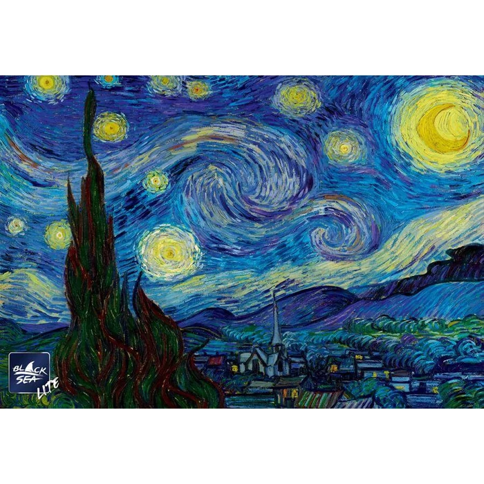 Black Sea  BS82110 - The Starry Night - 1000 db-os puzzle